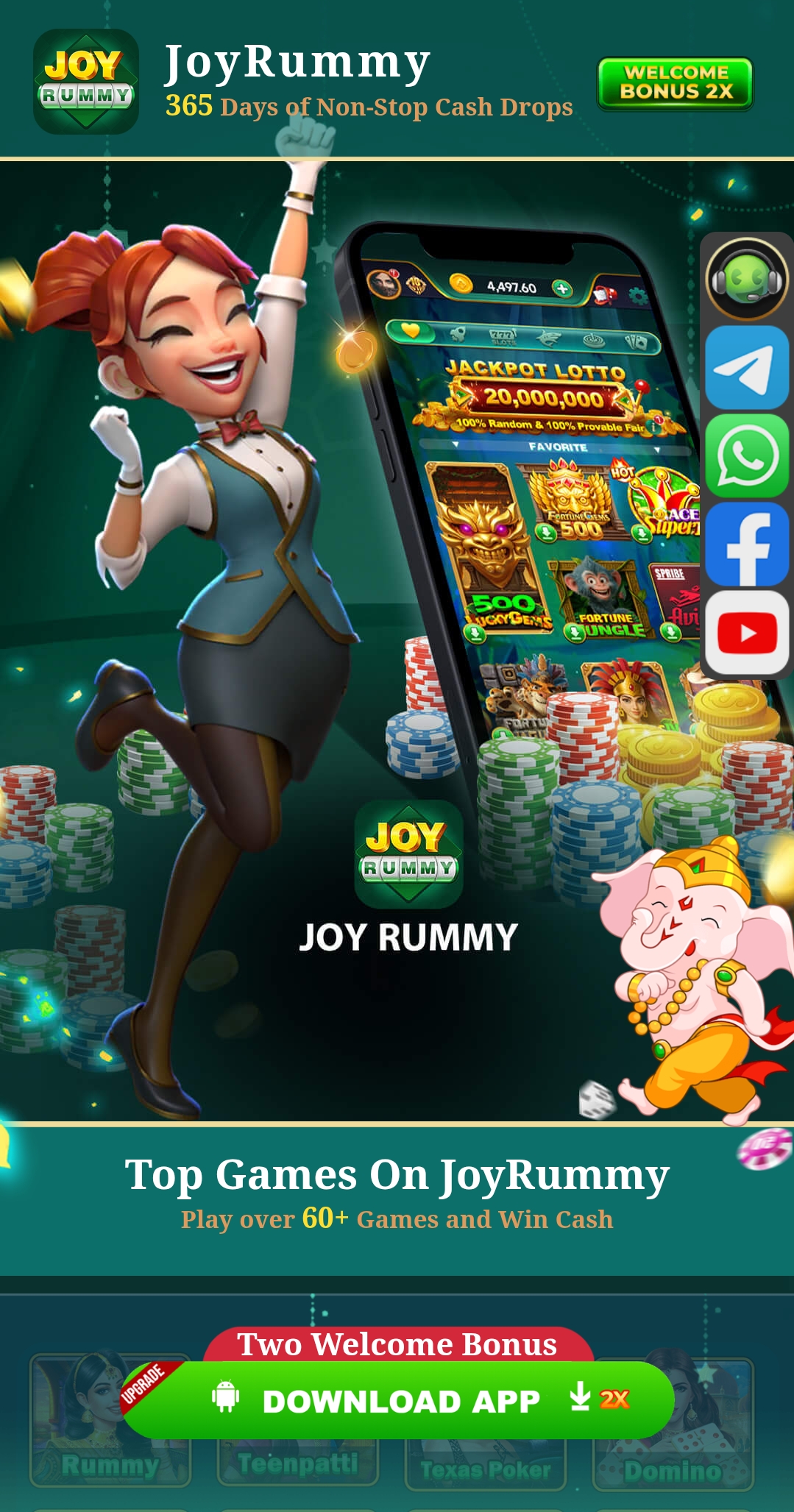 Joy Rummy App Download
Joy Rummy
